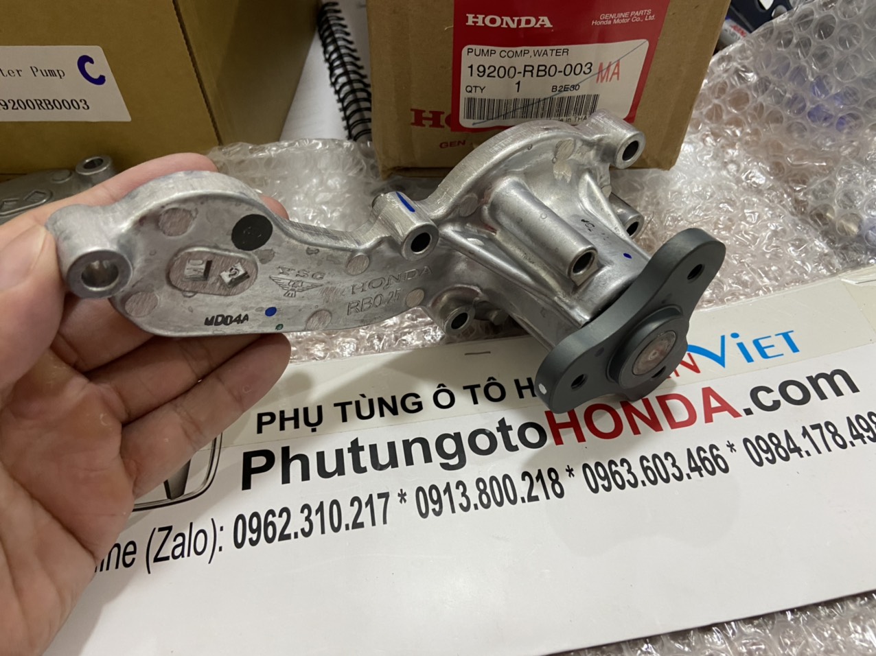 Bơm nước làm mát động cơ xe Honda CITY 2014-2020